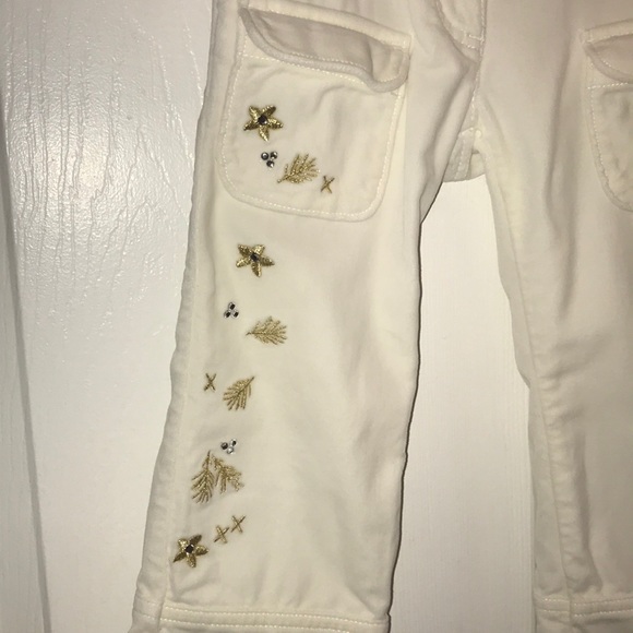 Gymboree white jeans - Picture 2 of 4